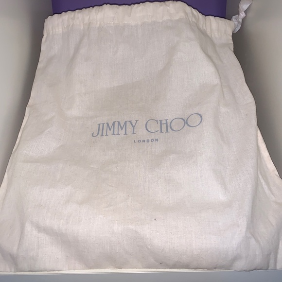 Jimmy Choo Vibe Peep Toe Pumps - Picture 6 of 6